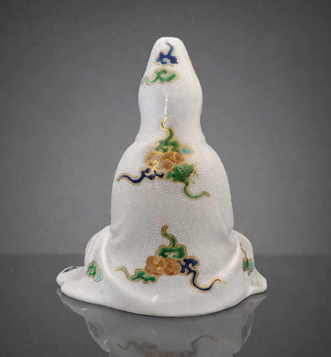 Sujet en porcelaine Kutani représentant Kannon, Japon vers 1900-photo-2