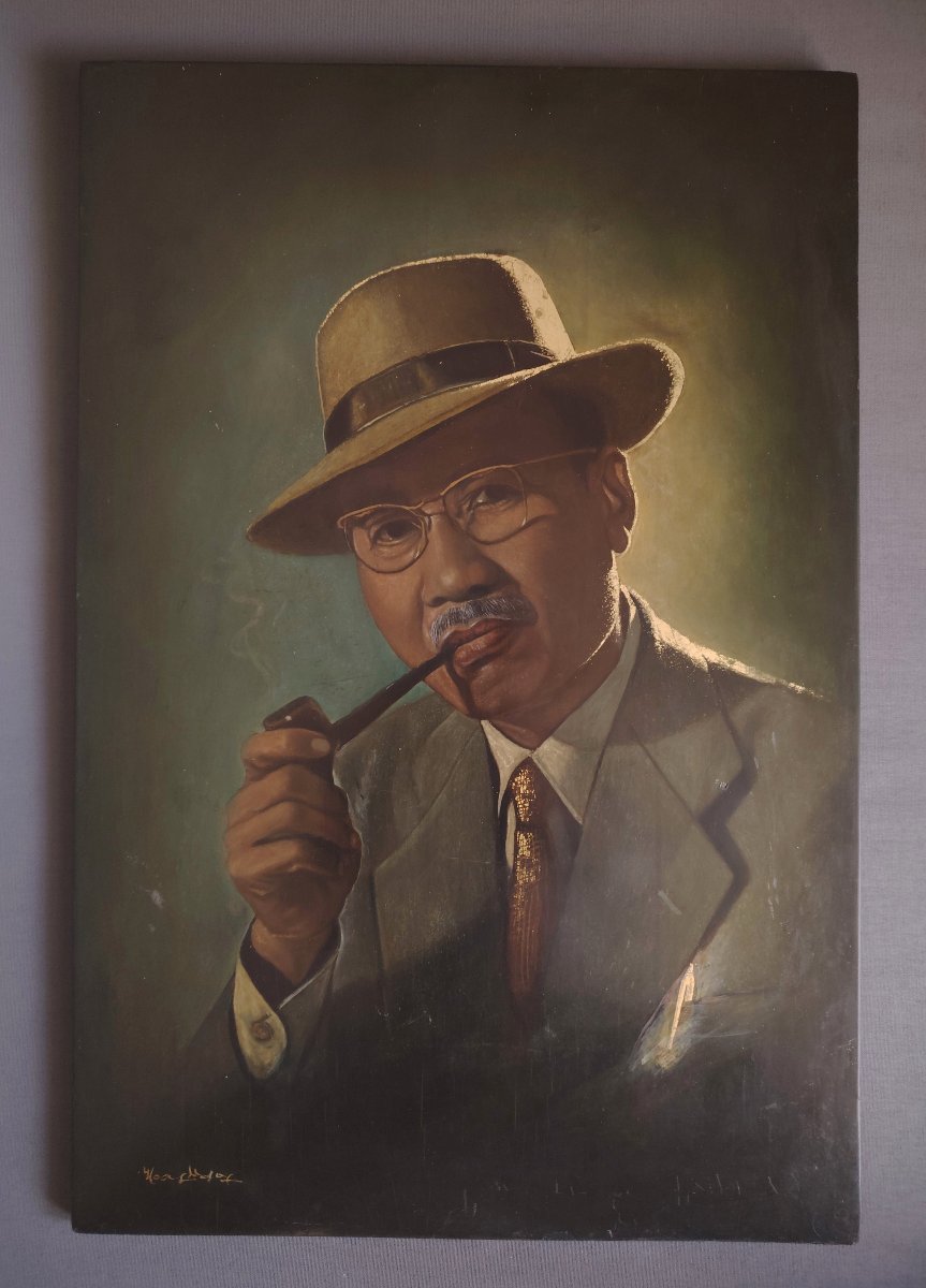 Lacquer Panel By Hoang Ngoc Depicting Dang Nhulan