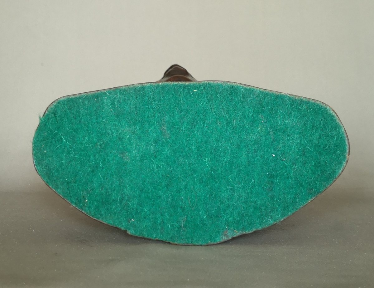 Art Deco Wooden Married Bust - Indonesia, Bali Around 1930-1940-photo-7