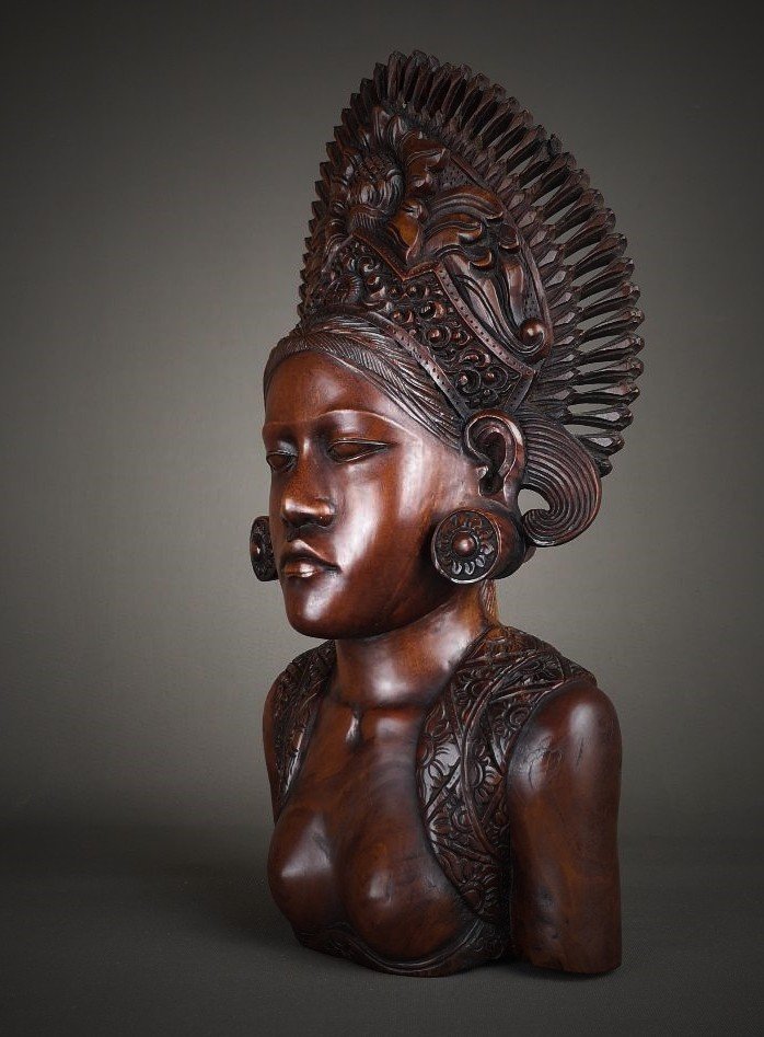 Bali, Indonesia, Bust Circa 1930-1940-photo-3