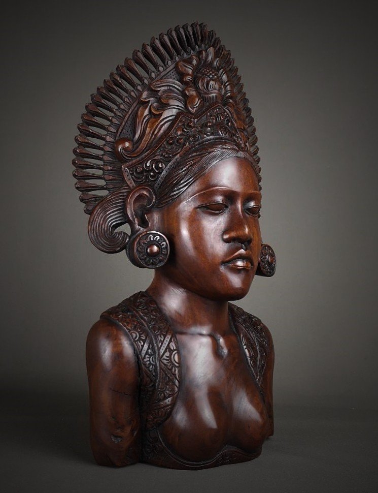 Bali, Indonesia, Bust Circa 1930-1940