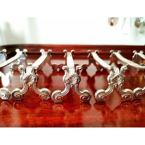 Porte couteaux CHRISTOFLE par 12, modèle Vendome