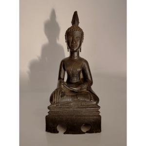 Bronze Buddha, Laos, 17th Century. 
