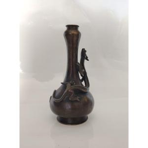 "chilong" Bronze Vase, 16th–17th Century, Ming Dynasty