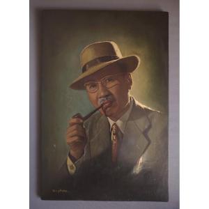 Lacquer Panel By Hoang Ngoc Depicting Dang Nhulan