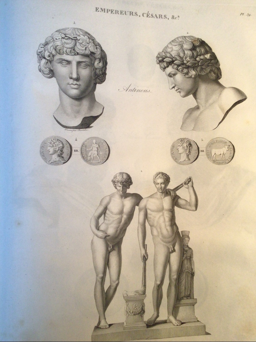 Visconti Greek And Roman Iconography 1811-1817 One Folio Volume-photo-3