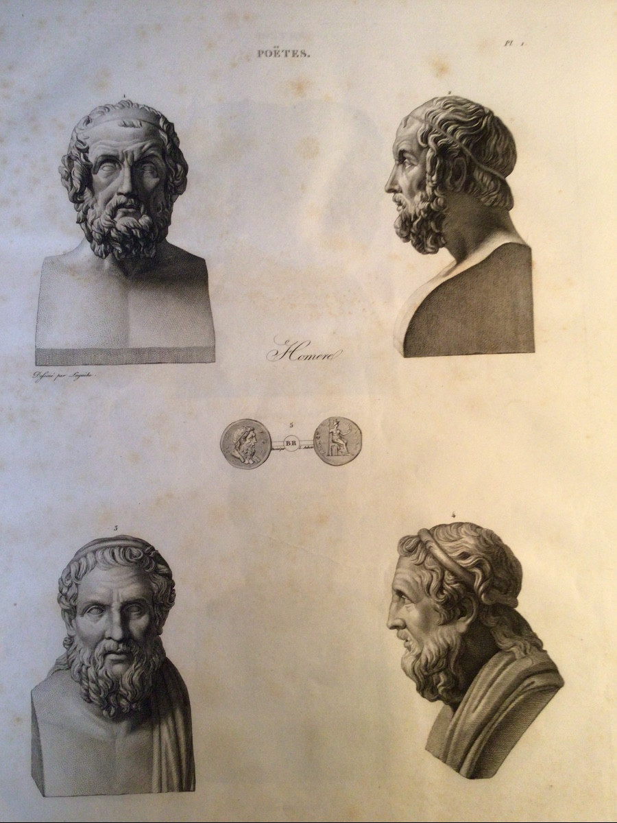 Visconti Greek And Roman Iconography 1811-1817 One Folio Volume-photo-6