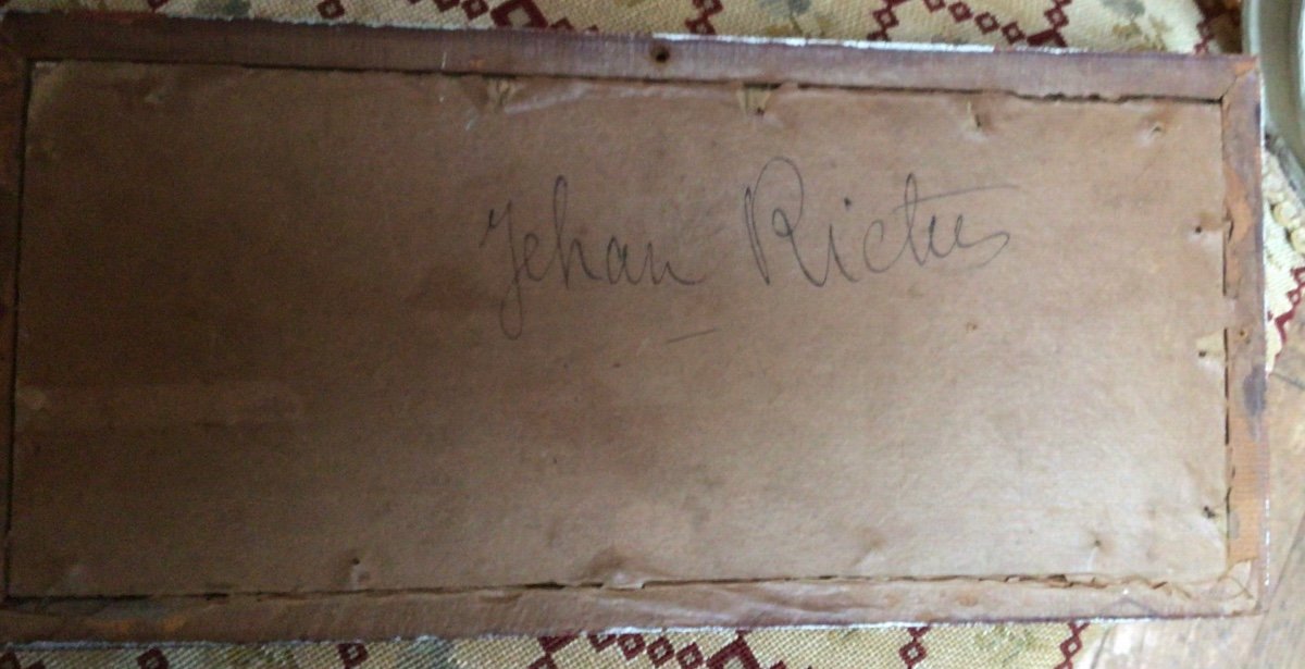 3 Drawings Portraits Of Verlaine Around 1895 By Jehan Rictus-photo-1