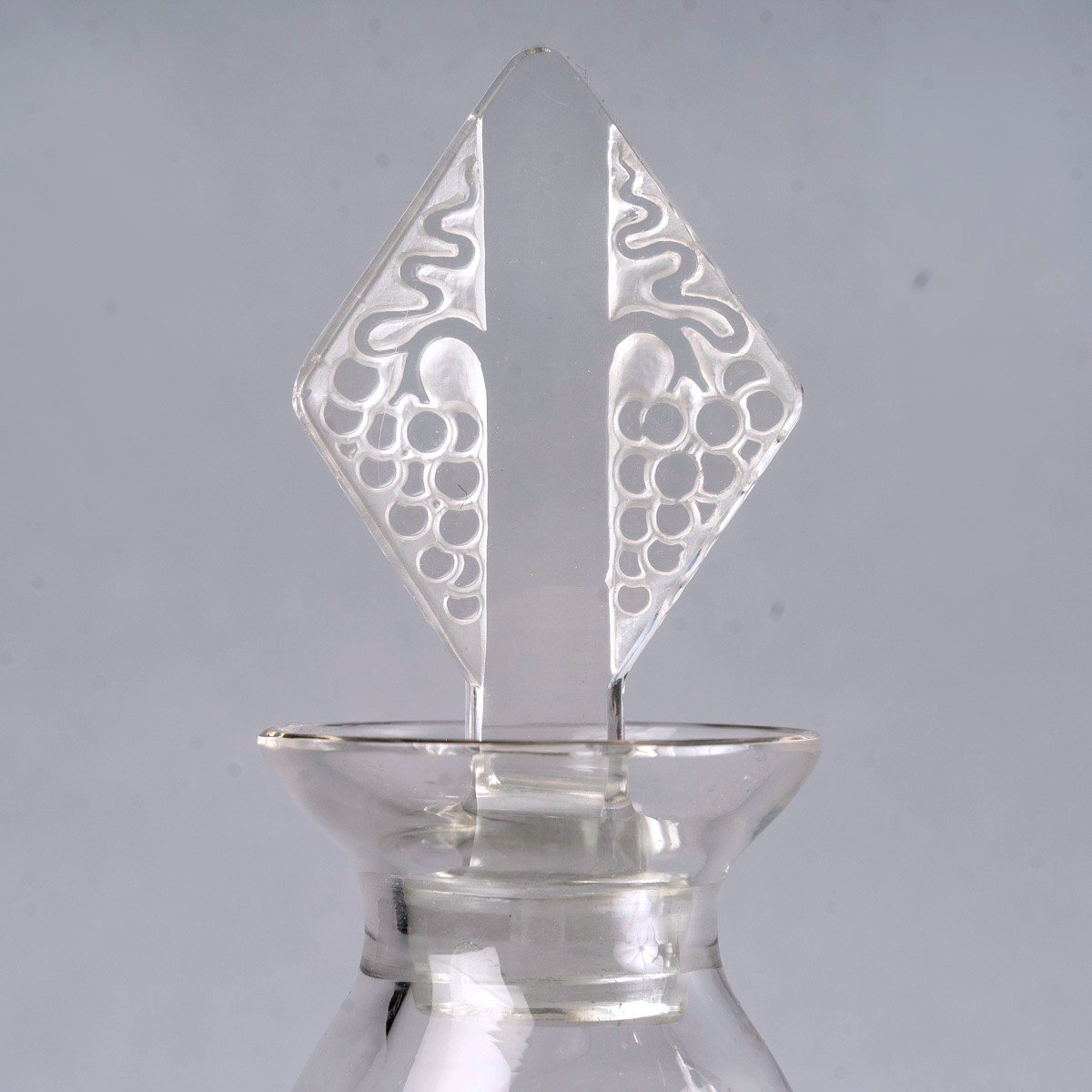 1924 René Lalique - Set Of Tablewares Glasses Savergne Clear Glass - 34 Pieces-photo-4