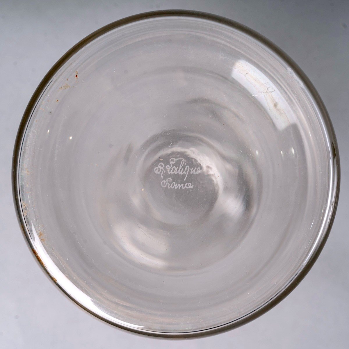 1924 René Lalique - Set Of Tablewares Glasses Savergne Clear Glass - 34 Pieces-photo-7