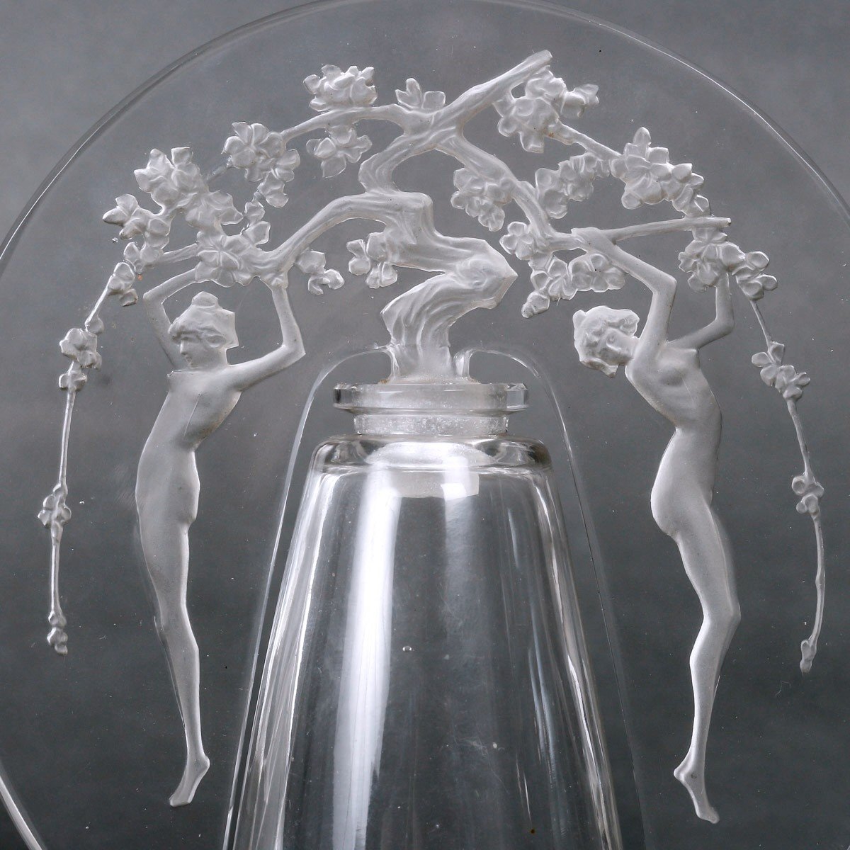 1914 René Lalique - Perfume Bottle "leurs Ames" Glass For d'Orsay-photo-2