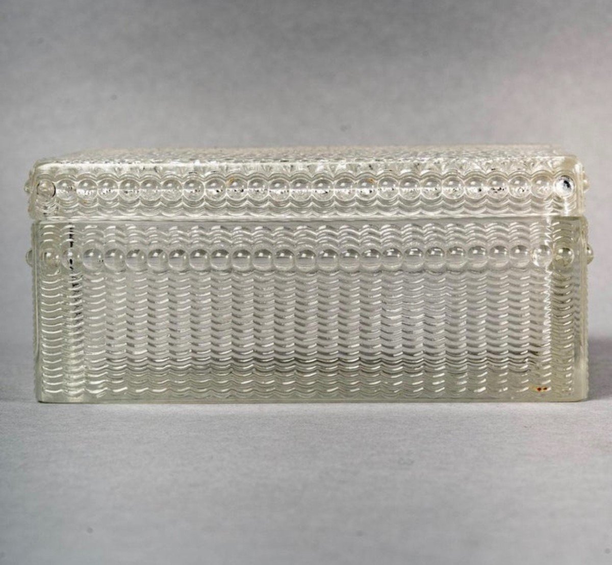 1933 René Lalique - Box Laurens Clear Glass-photo-2