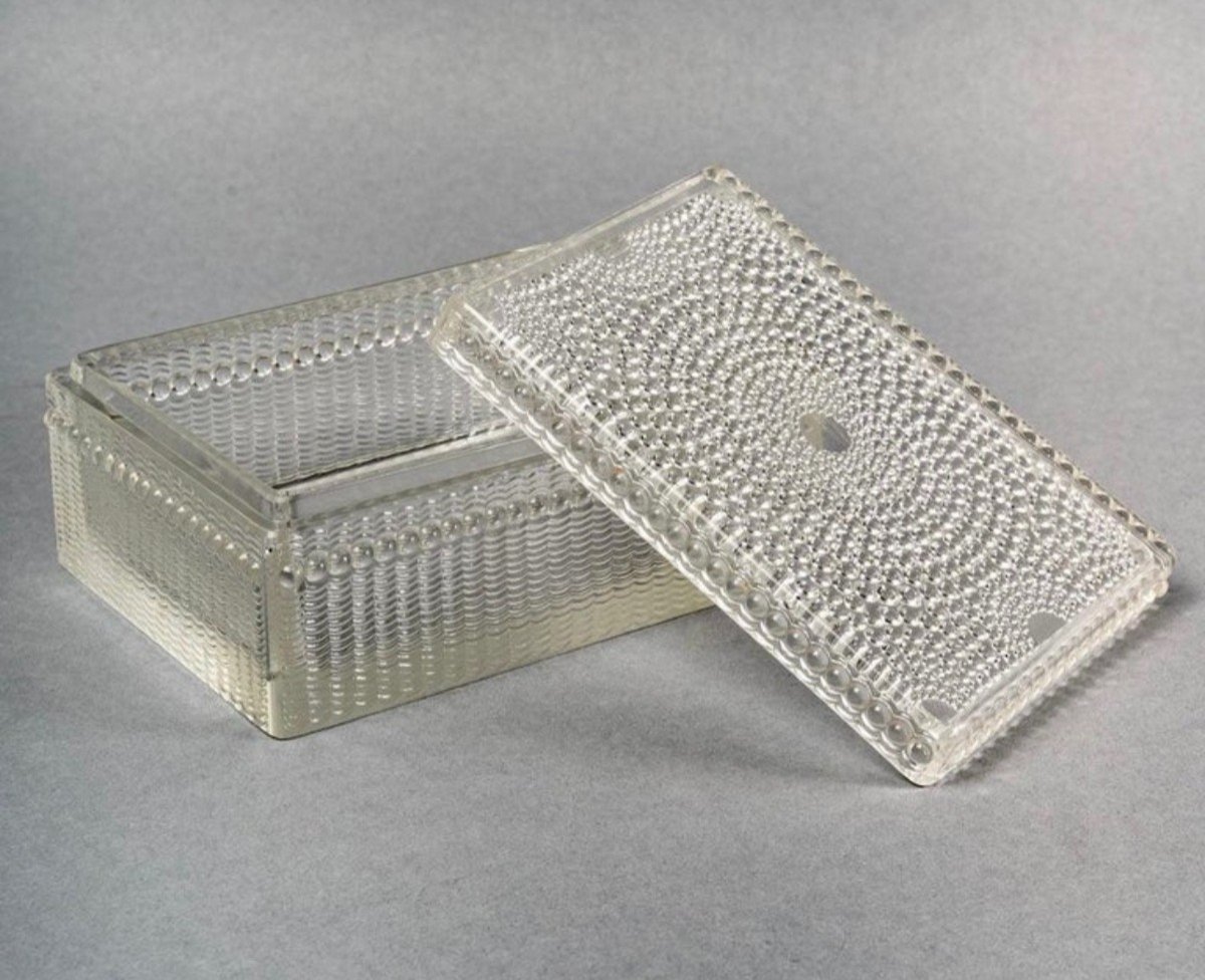 1933 René Lalique - Box Laurens Clear Glass-photo-3
