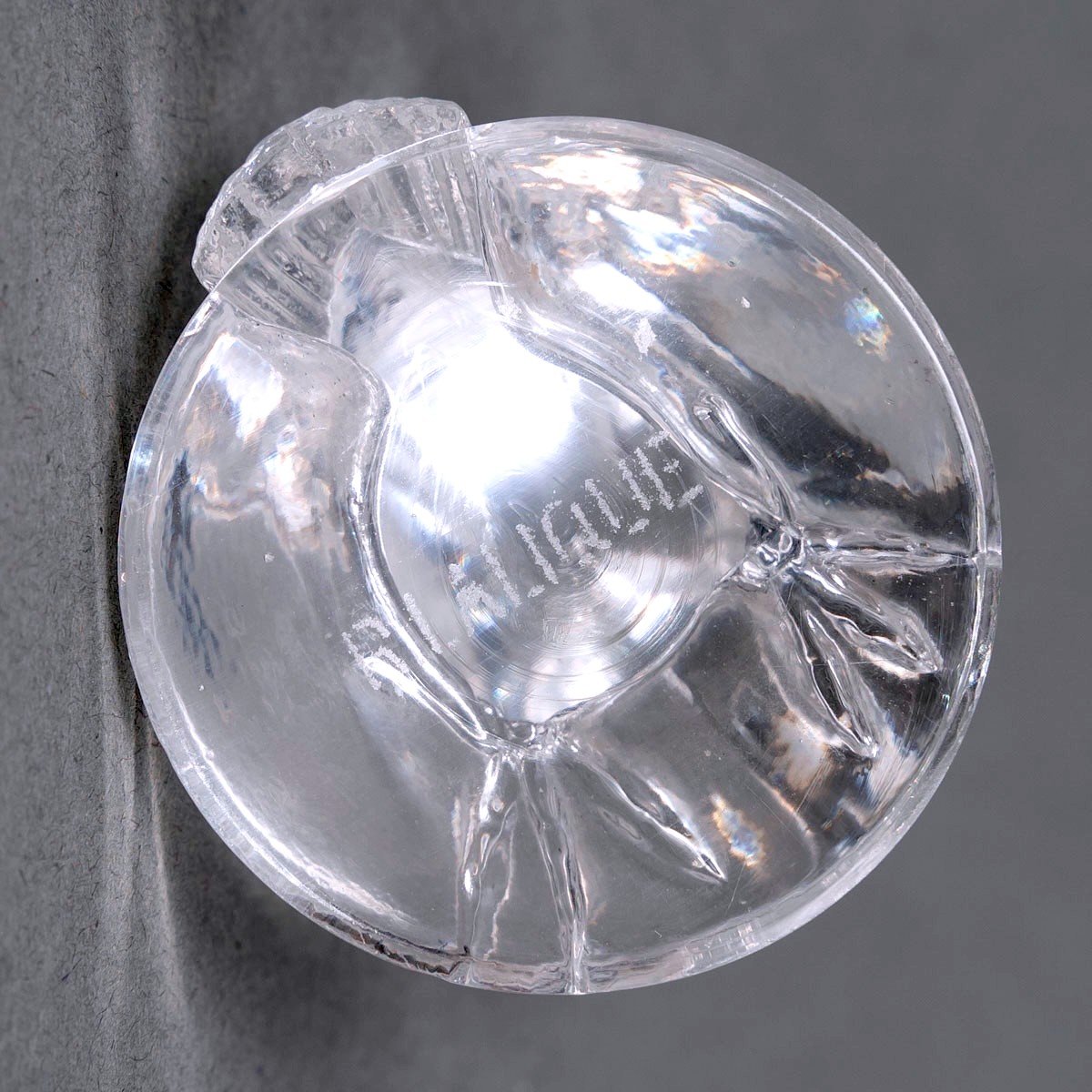 1925 René Lalique - Cachet Moineau Verre Blanc-photo-2