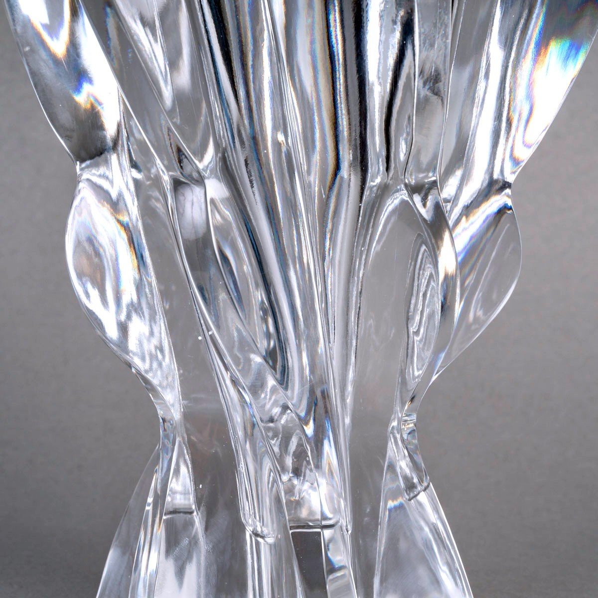 1951 Marc Lalique - Vase Everest Clear Crystal-photo-4