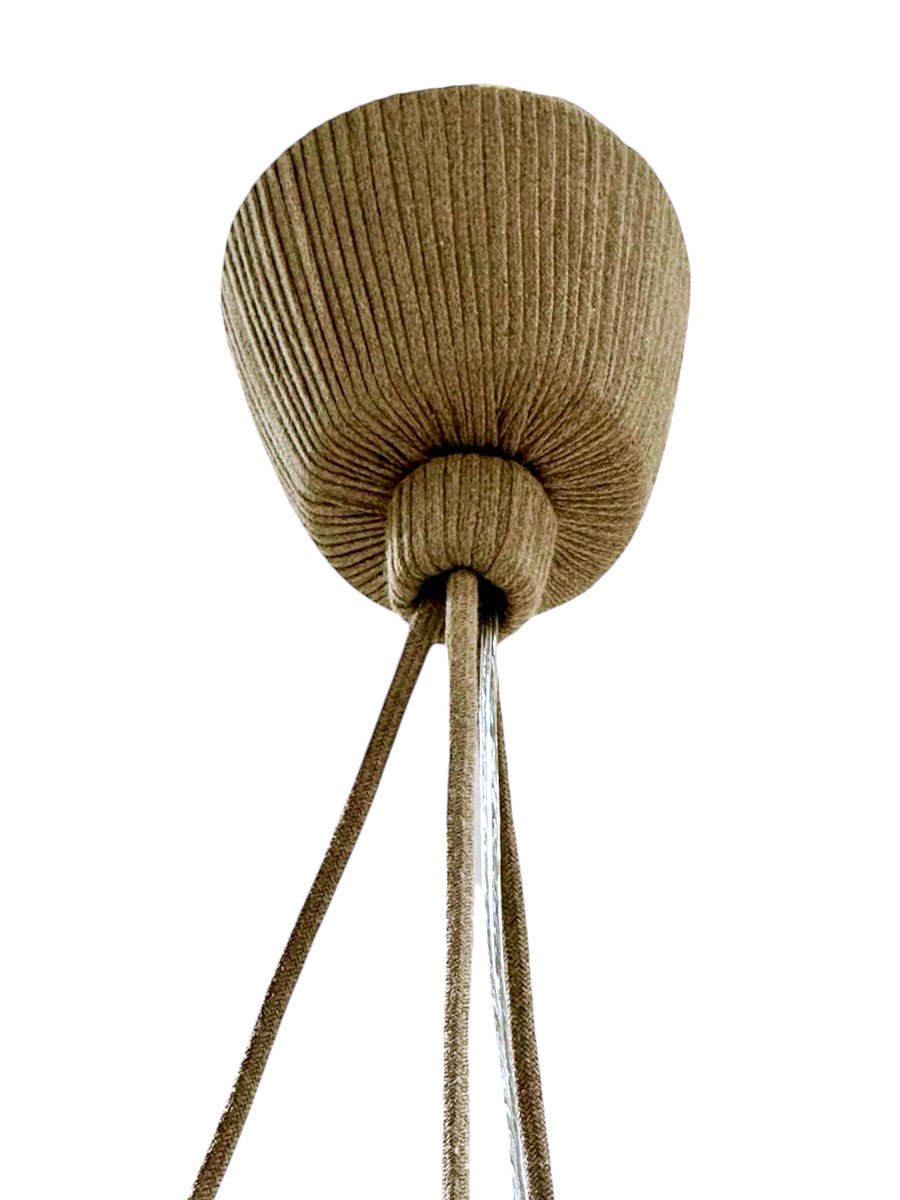 1921 René Lalique - Chandelier Coquilles Shells Glass-photo-4