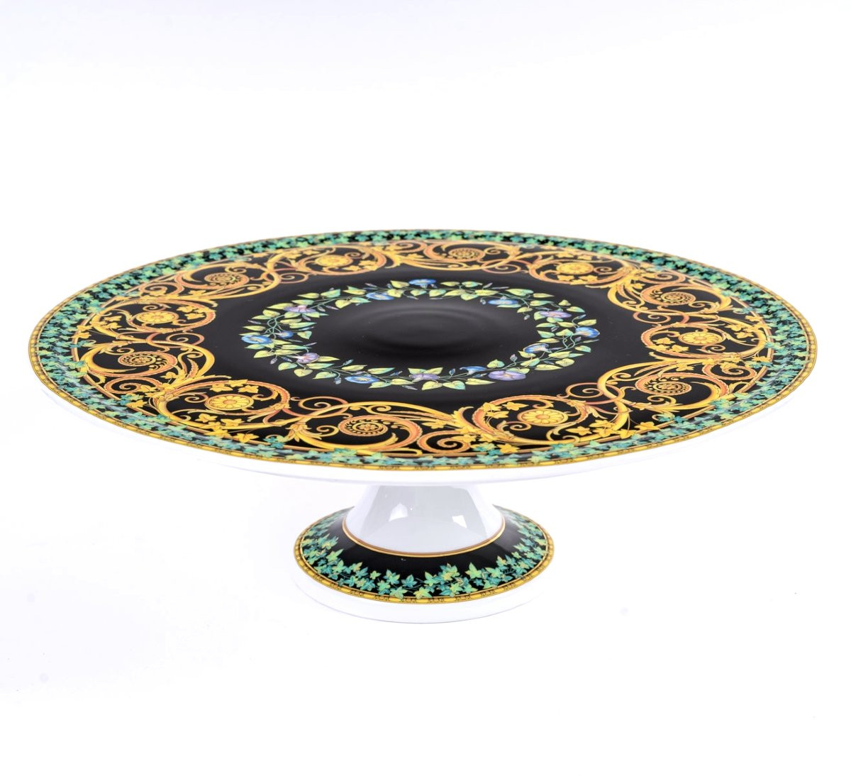 Versace - Service de Table Assiettes et Plats Gold Ivy Lierre d'Or Porcelaine-photo-7