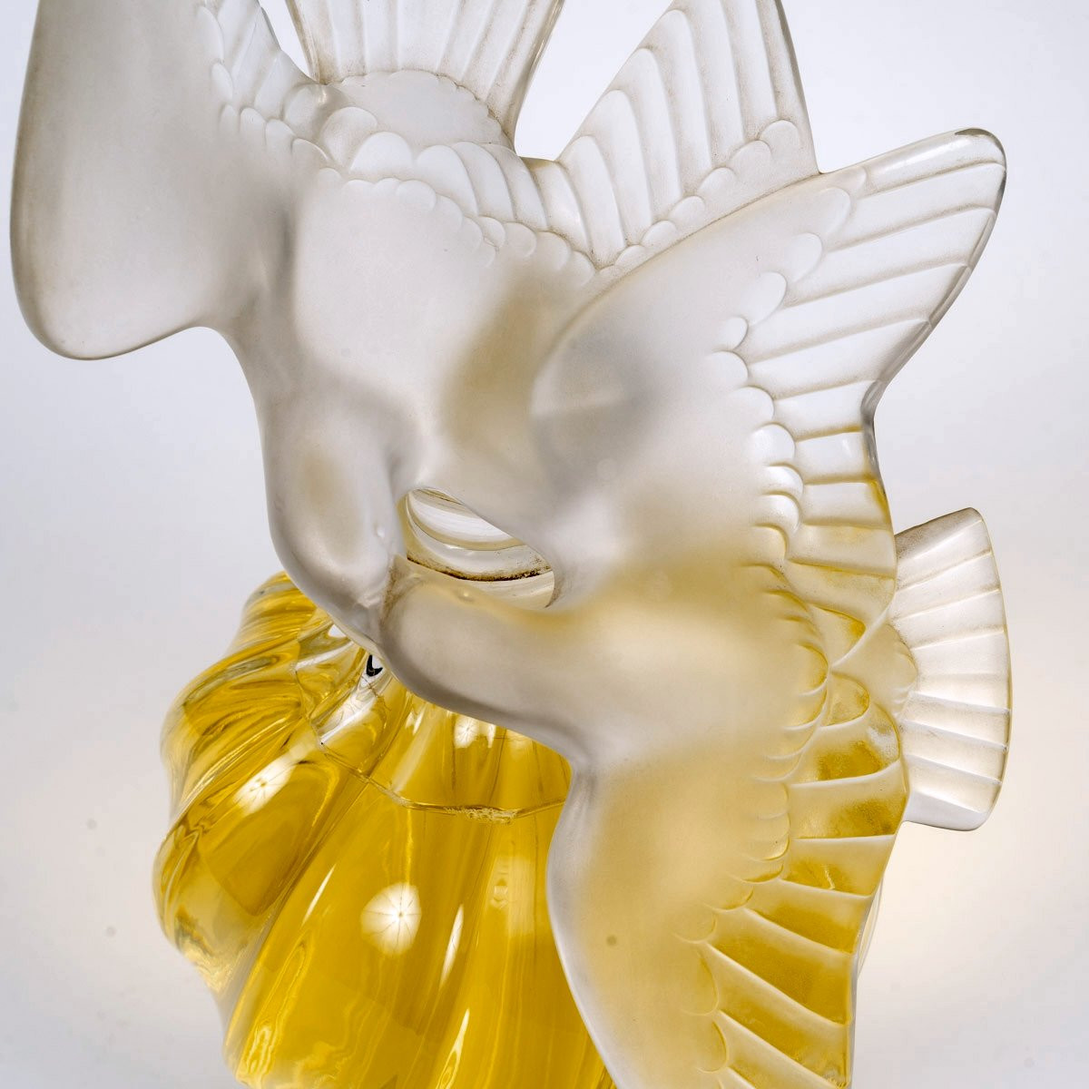 1948 Marc Lalique - Flacon Géant L'Air du Temps Cristal pour Nina Ricci-photo-2
