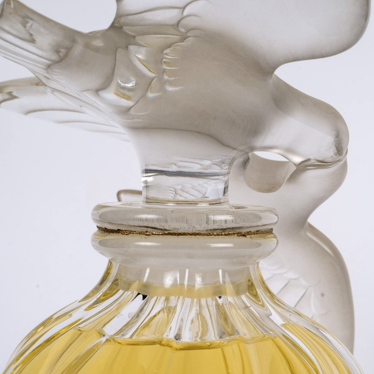 1948 Marc Lalique - Flacon Géant L'Air du Temps Cristal pour Nina Ricci-photo-3