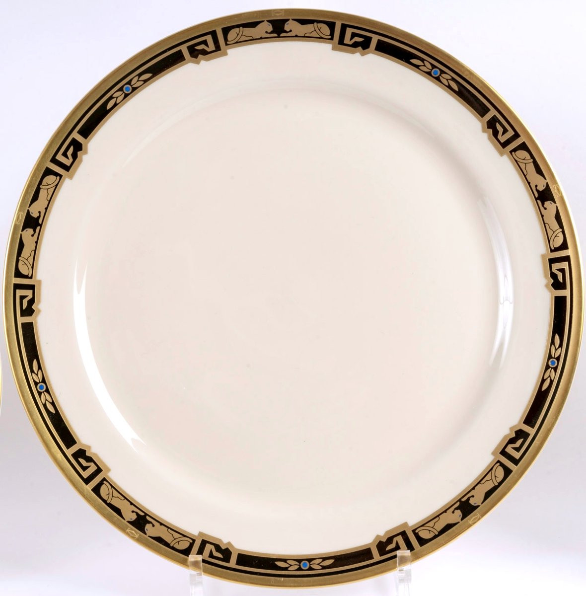 Cartier - Limoges Porcelain Tableware Maison Art Deco 70 Pieces - New -photo-3