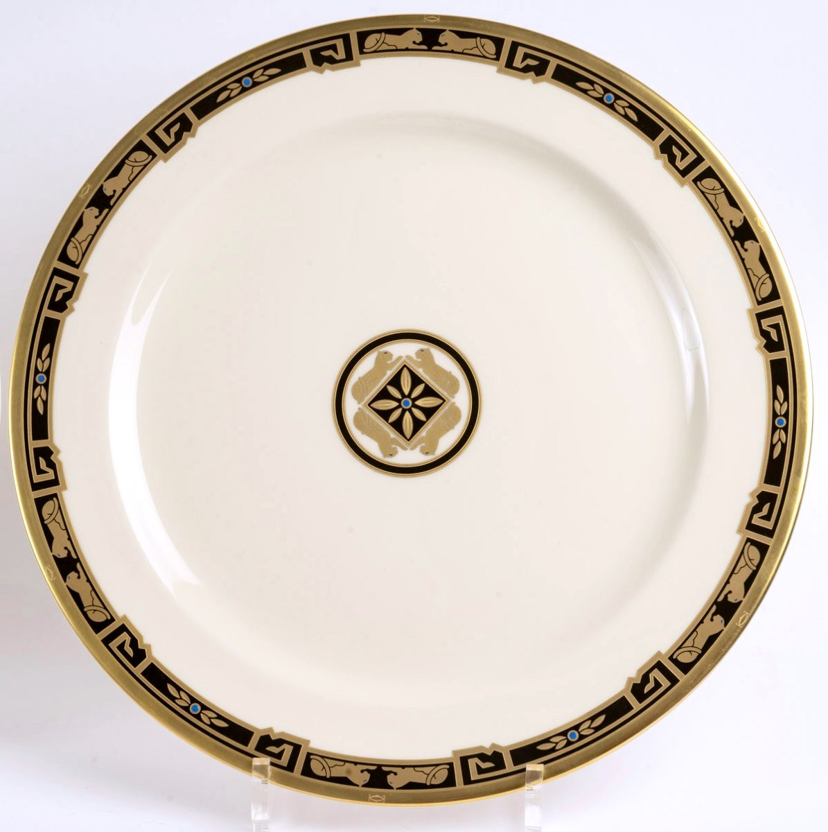 Cartier - Limoges Porcelain Tableware Maison Art Deco 70 Pieces - New -photo-4