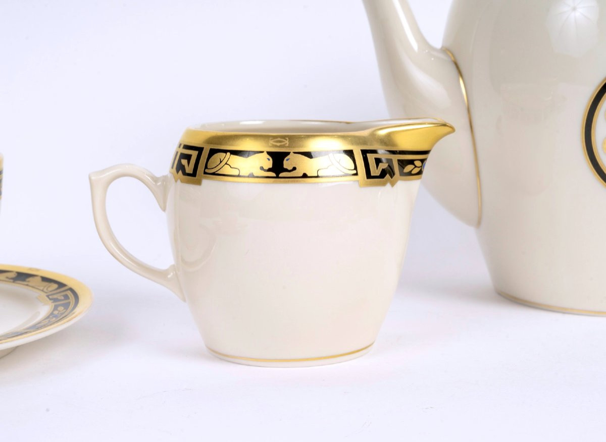 Cartier - Service à Thé La Maison de l'Art Déco Porcelaine Limoges - Neuf-photo-1