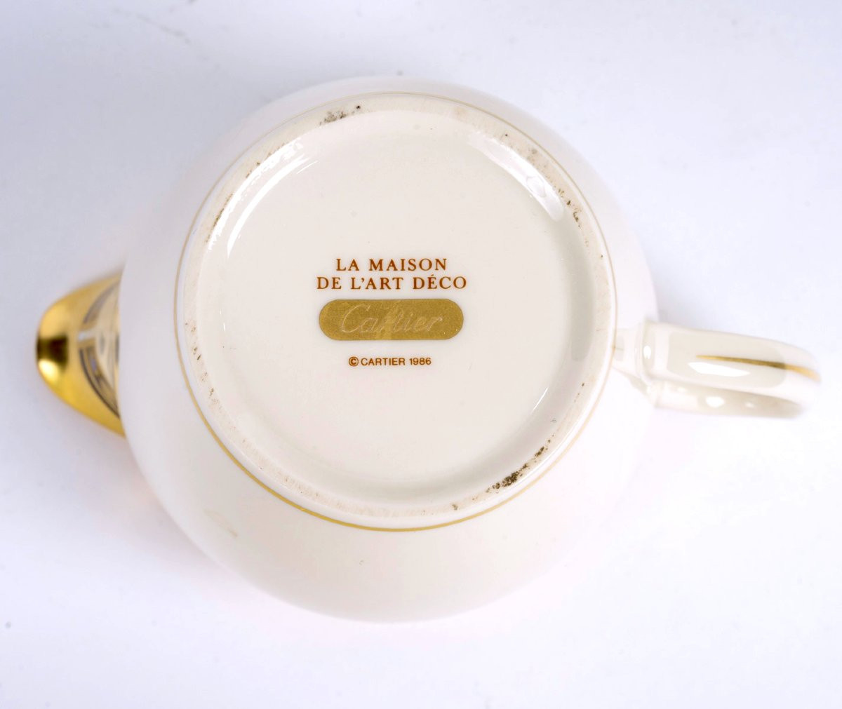 Cartier - Service à Thé La Maison de l'Art Déco Porcelaine Limoges - Neuf-photo-3