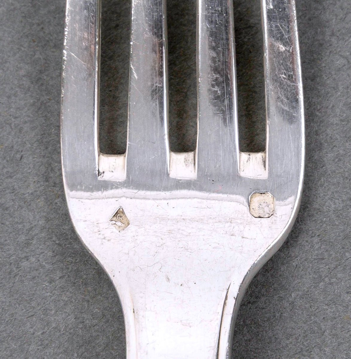 Jean E. Puiforcat - Art Deco Cutlery Flatware Set Dinard Papyrus Sterling Silver - 166 Pieces-photo-2