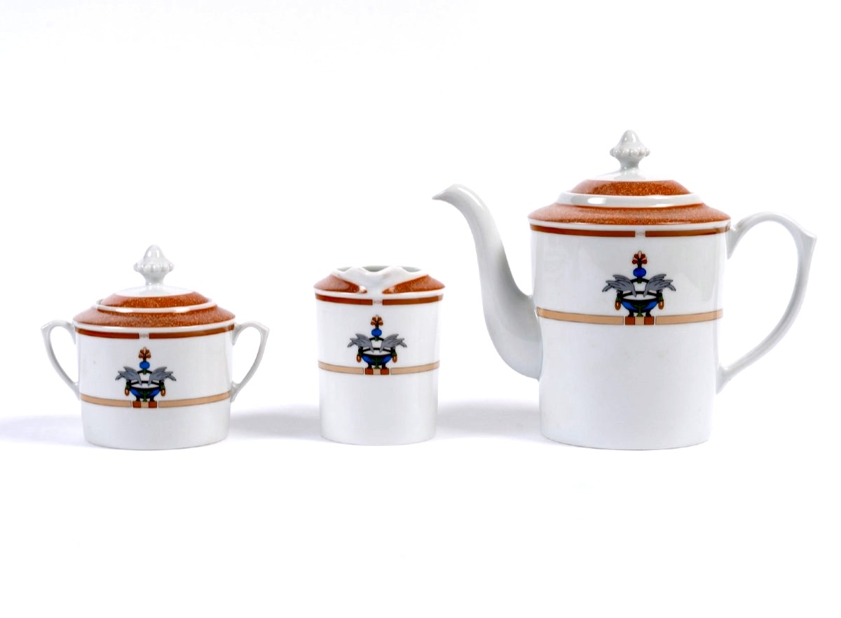 Cartier - Limoges Porcelain Tableware Maison Venitienne 53 Pieces New In Boxes-photo-6