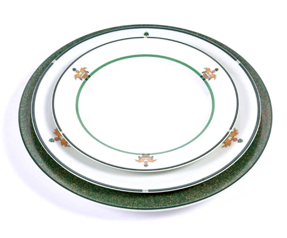 Cartier - Limoges Porcelain Tableware Maison Venitienne - 59 Pieces-photo-1