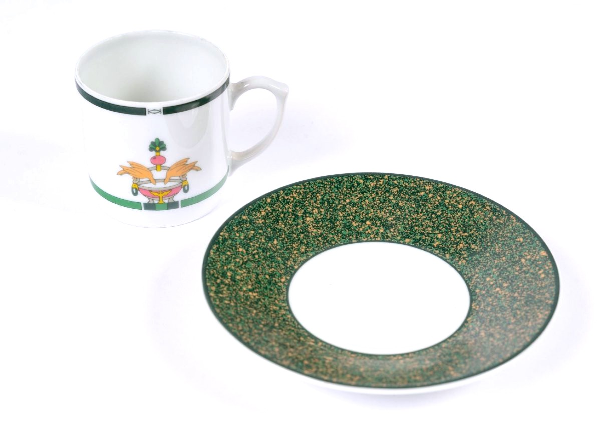 Cartier - Limoges Porcelain Tableware Maison Venitienne - 59 Pieces-photo-8
