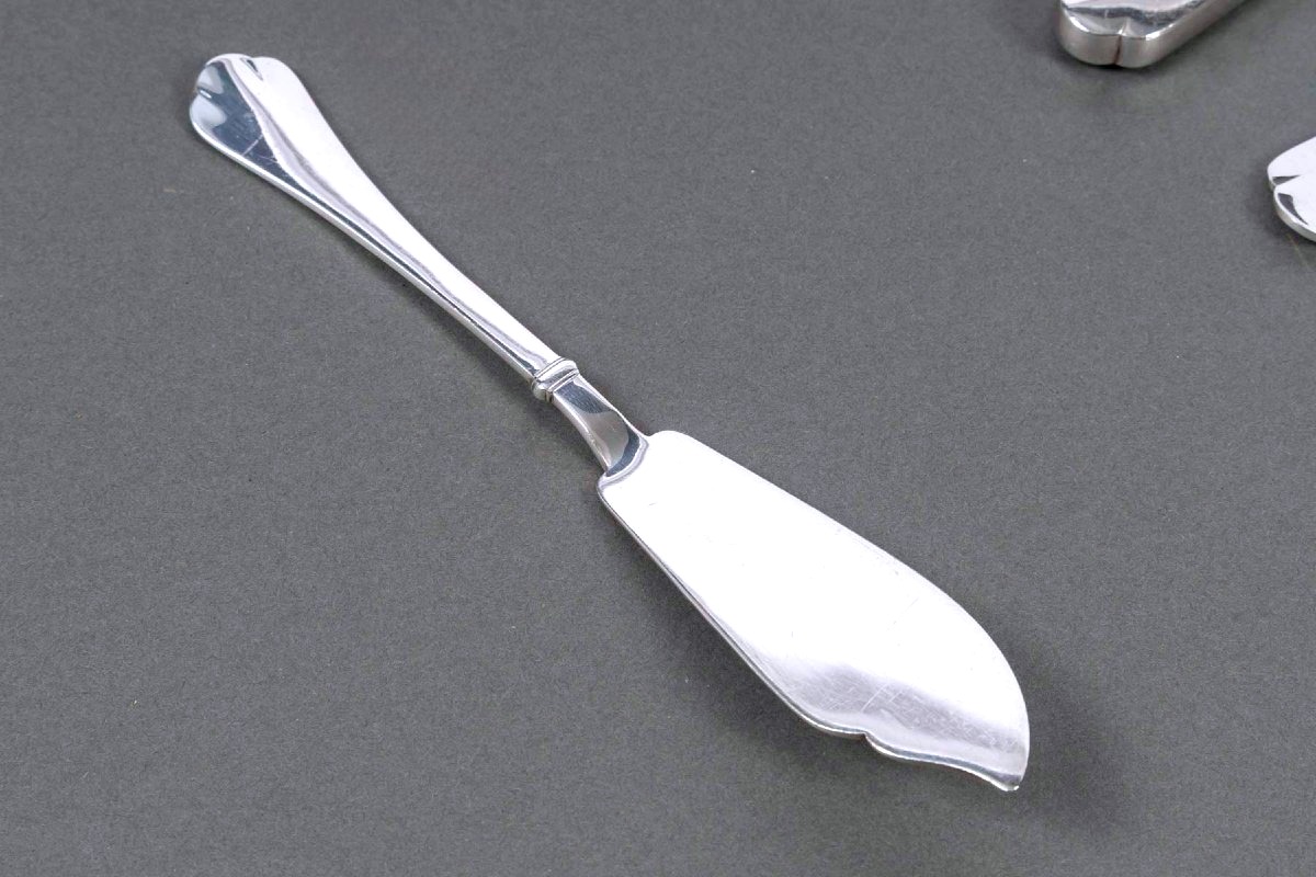 Puiforcat - Cutlery Flatware Set Richelieu Sterling Silver - 112 Pieces-photo-5