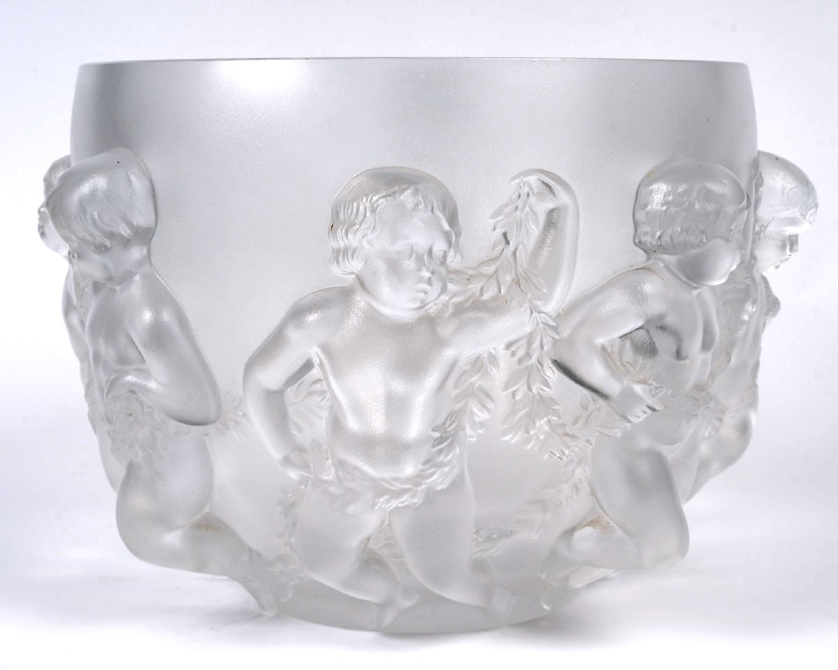 Lalique France - Vase Luxembourg Crystal-photo-2