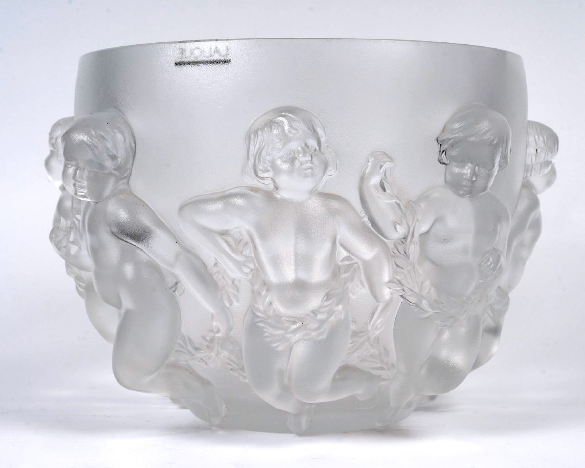 Lalique France - Vase Luxembourg Crystal-photo-3
