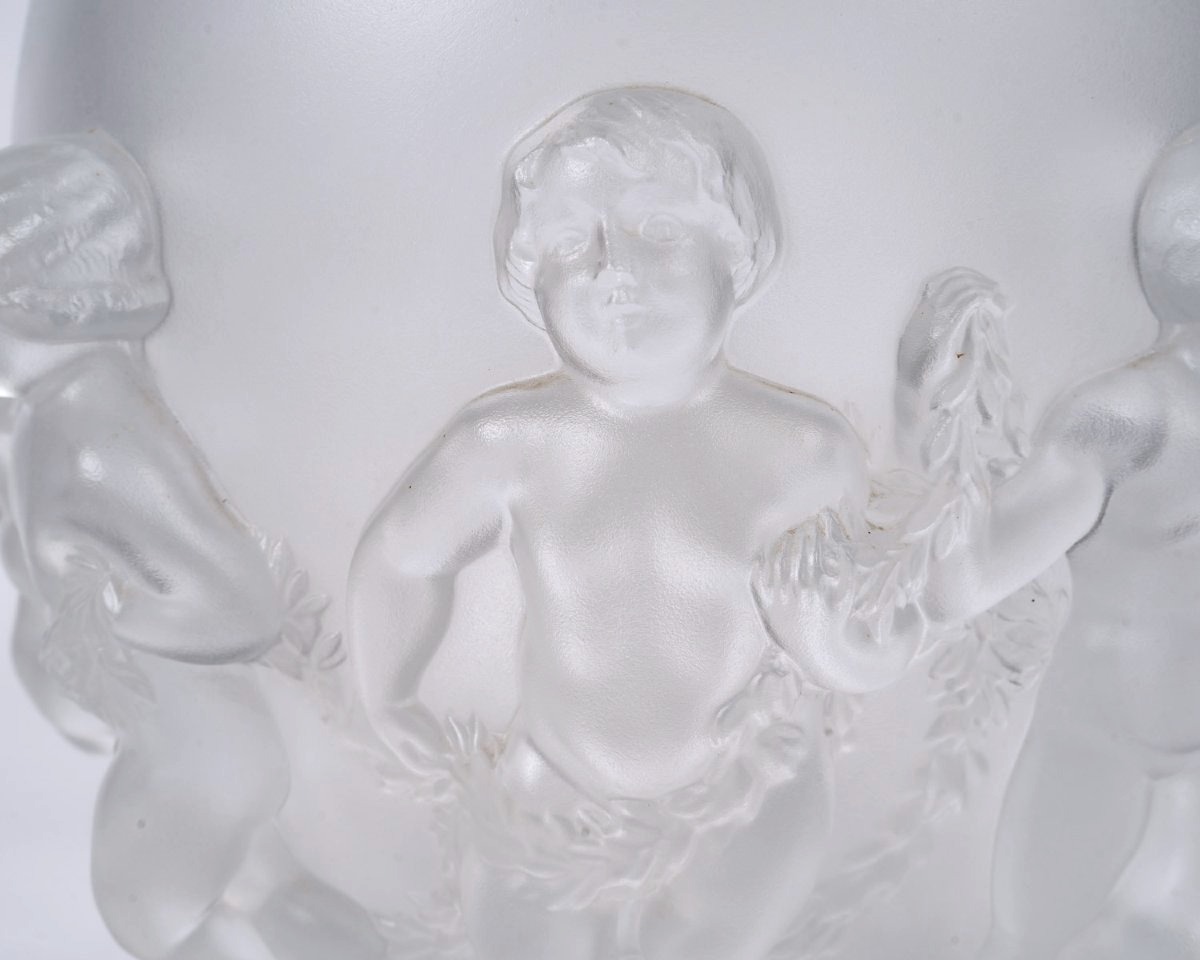 Lalique France - Vase Luxembourg Crystal-photo-4