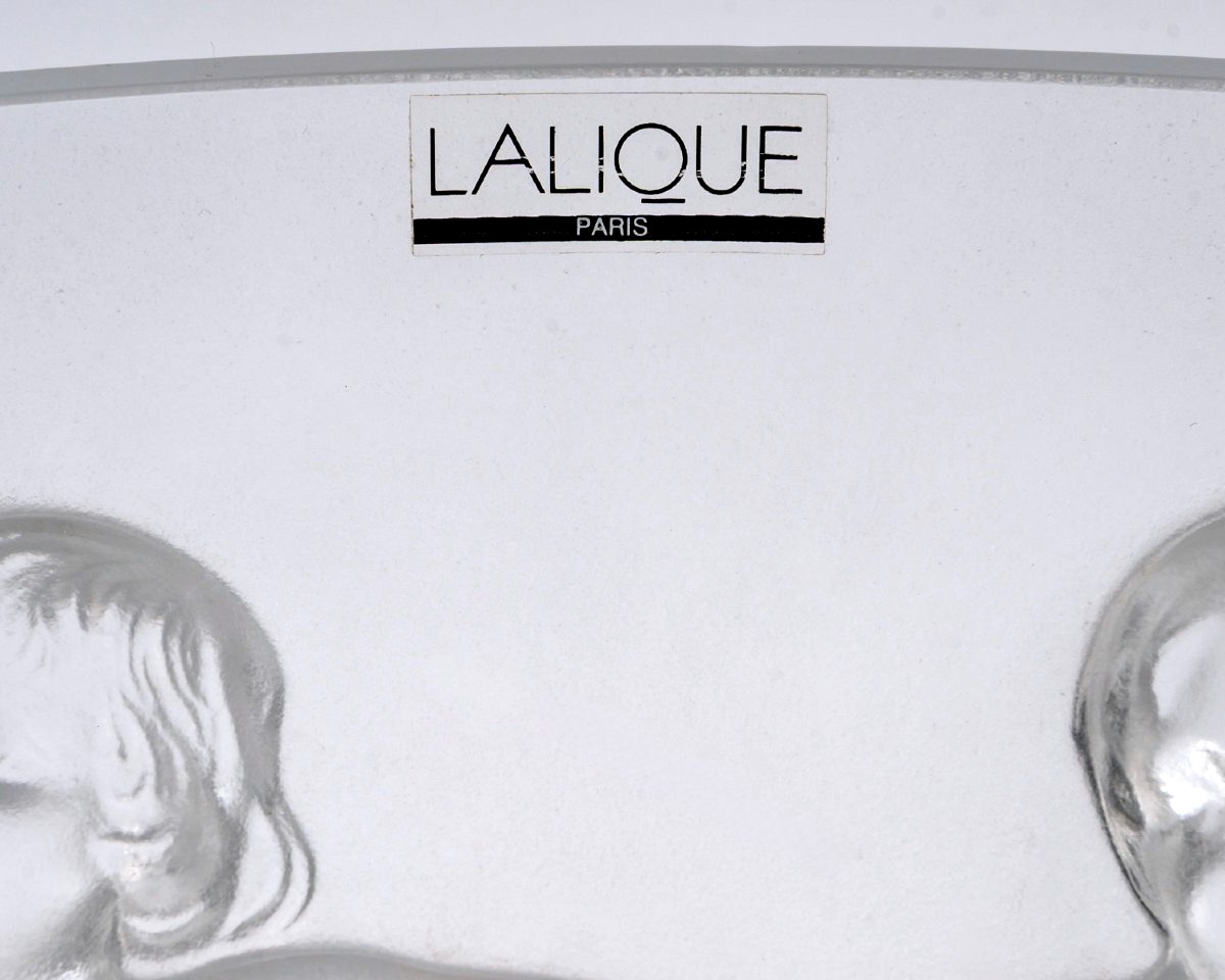 Lalique France - Vase Luxembourg Crystal-photo-2