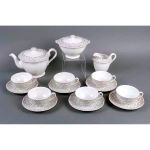 1930 Haviland & Suzanne Lalique - Porcelain Coffee Tea Set