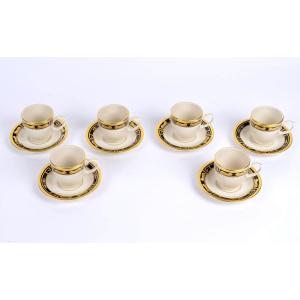 Cartier - Service à Café La Maison de l'Art Déco Porcelaine Limoges - Neuf