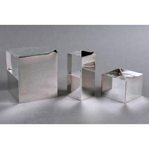 Christofle - Art Deco Modernist Tea Coffee Set Geometrie Silver-plated Metal