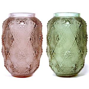 1932 René Lalique - Vase Davos Alexandrite Glass