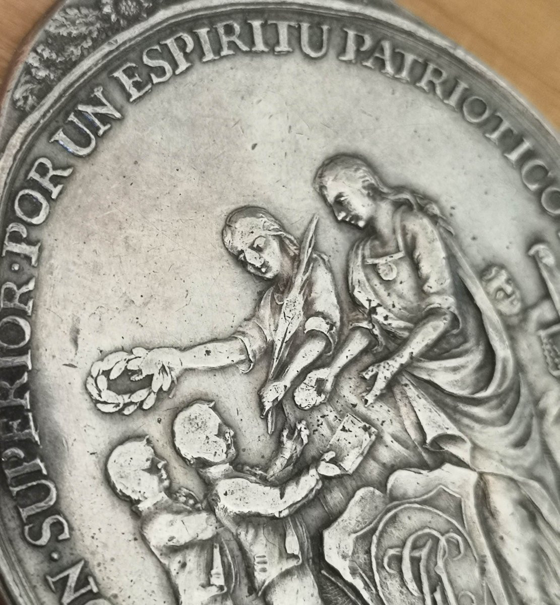 1818 Medaille en argent LOS ANGELES-photo-4