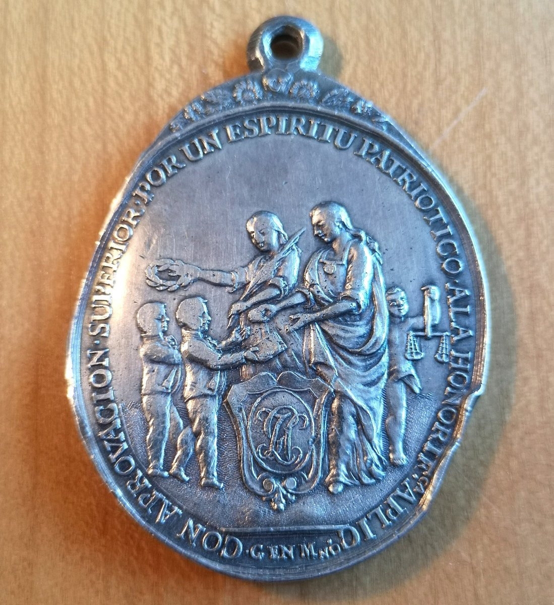 1818 Medaille en argent LOS ANGELES-photo-8