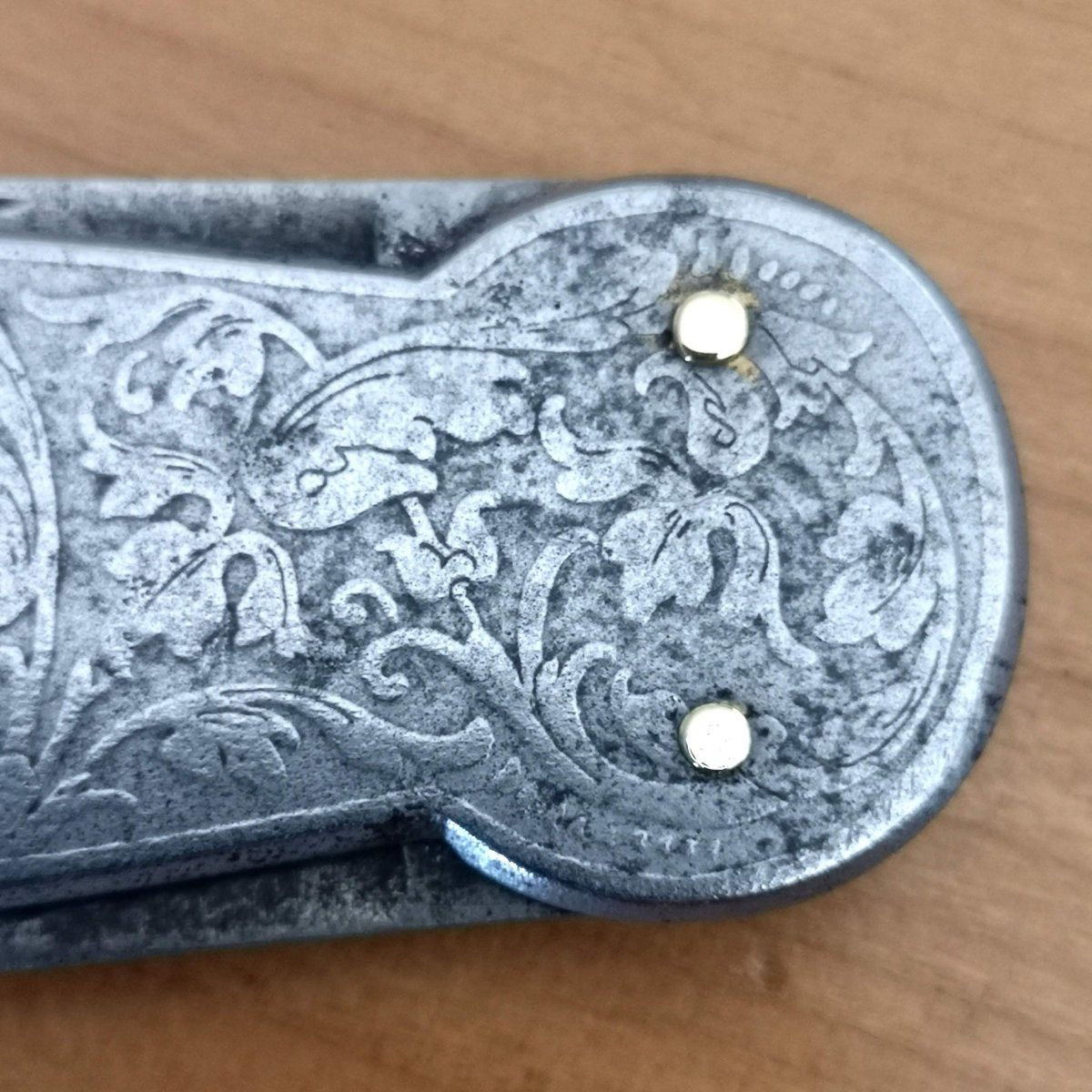 couteau XIX° ESKILTUNAKNIVAR signé de FRIDOLF WALTER 1850-1884 armes royales-photo-3