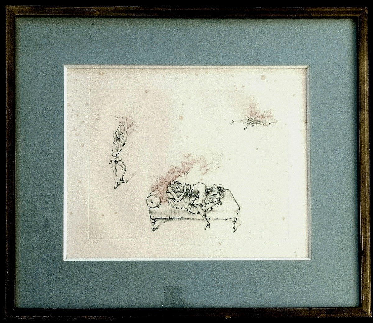 Hans Bellmer Eyelades Ciselees 12 1972 Etching Aquatint Signed N° 66/150-photo-6