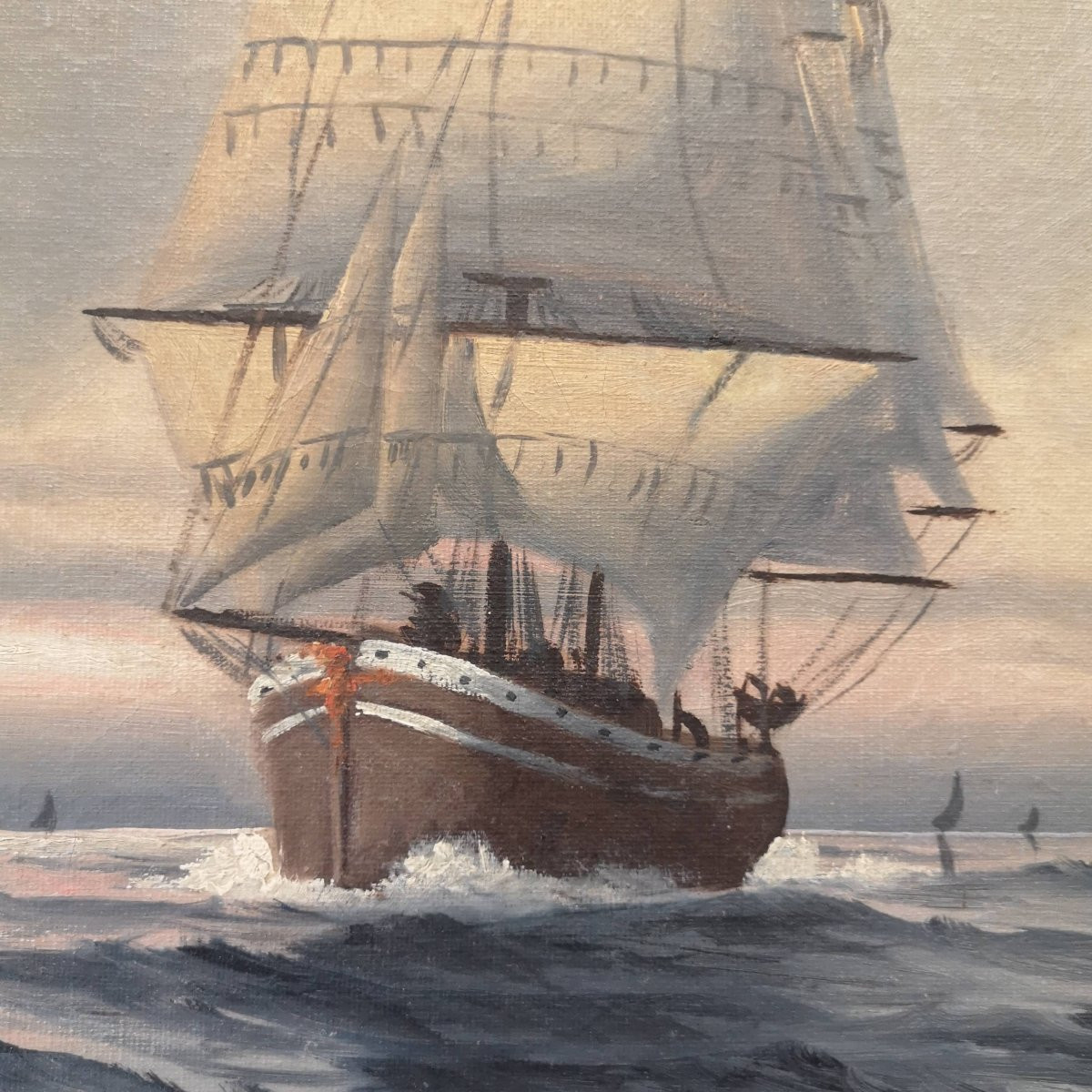 Hst Marine Animated At Elsinore Castle Hp Engmann Late 19th Early 20th Century 65 X 50-photo-6