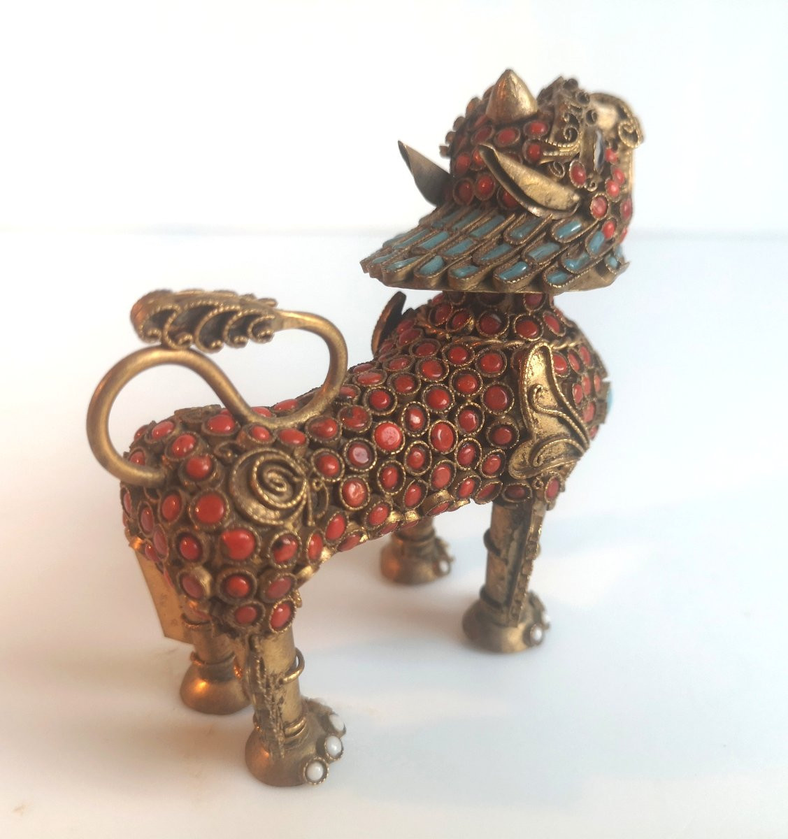 Dog Incense Burner From The Foo People - Thailand, Late 19th Century-photo-2