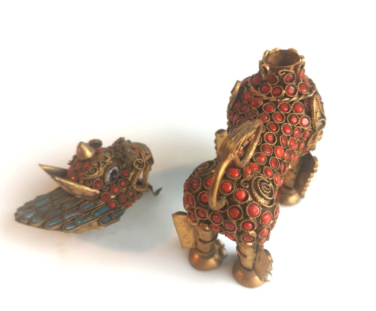 Dog Incense Burner From The Foo People - Thailand, Late 19th Century-photo-5