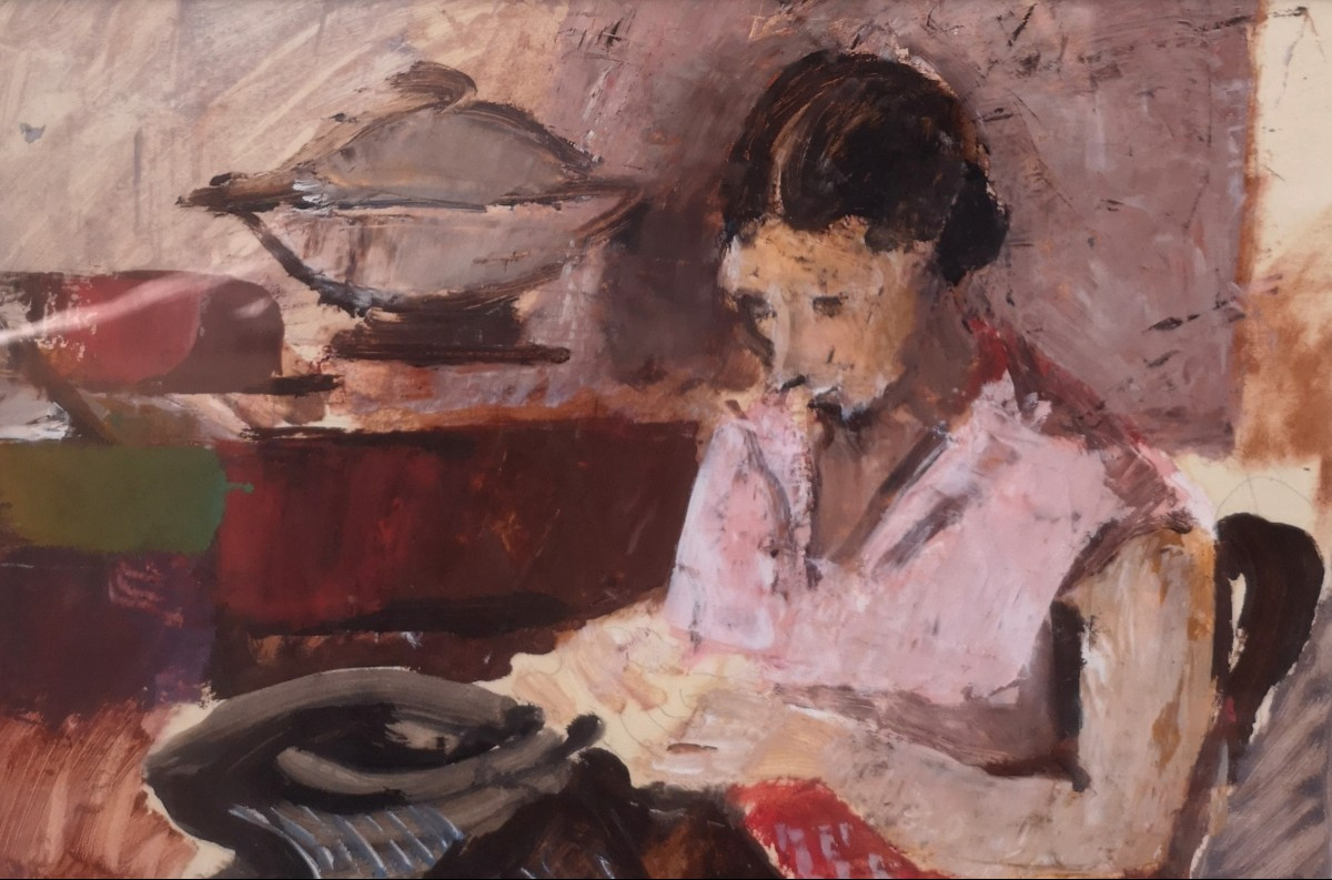 Charles Dufresne – Intimate Scene, Poetic Reality, Circa 1930-photo-6