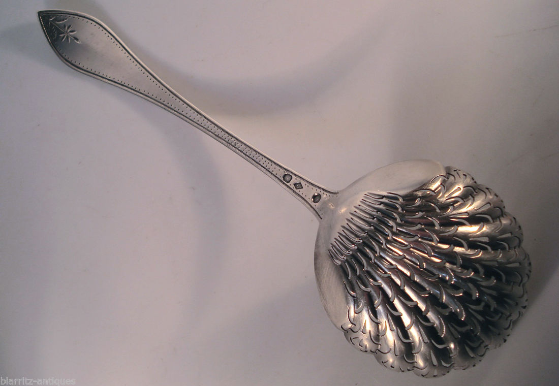 Spoon Shaker 48 Gr Silver Early 19th Old Man