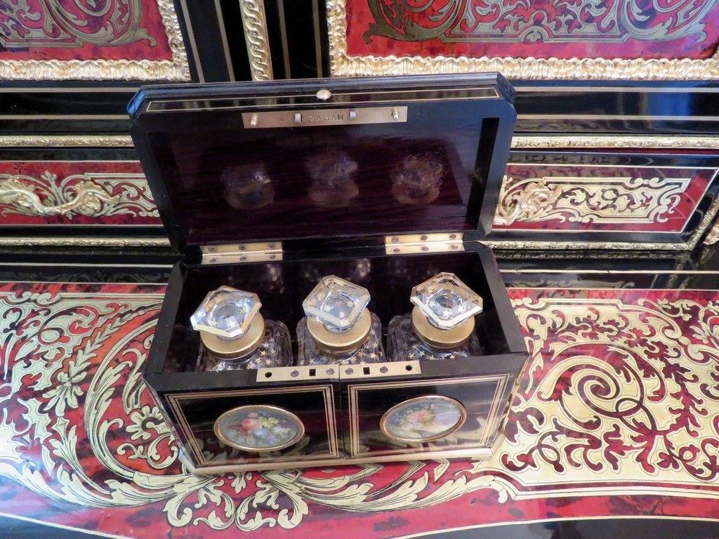 Estampillé Tahan Boite à Senteur d'époque Napoléon III-photo-4